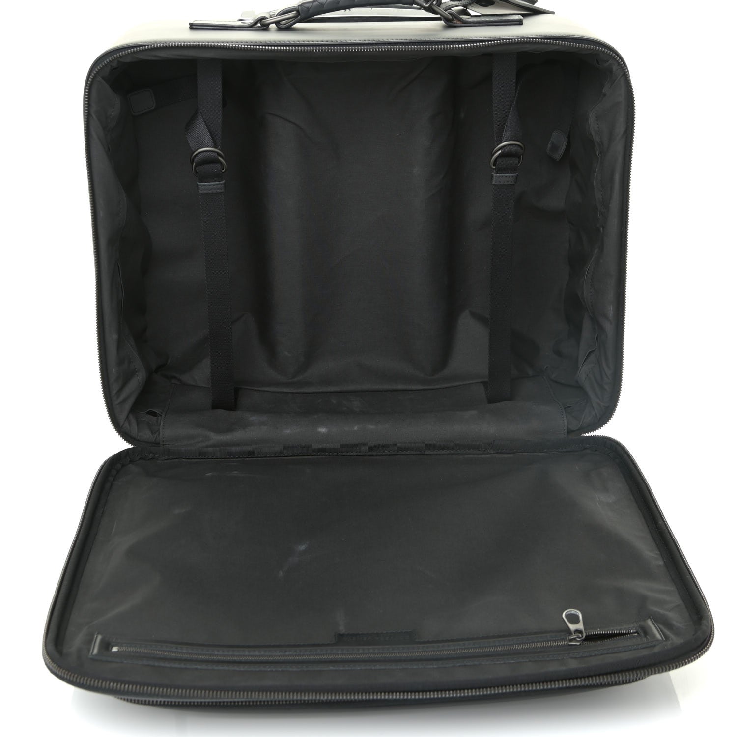 Bottega Veneta Nappa Intrecciato Carry On Luggage Black 9 of 50