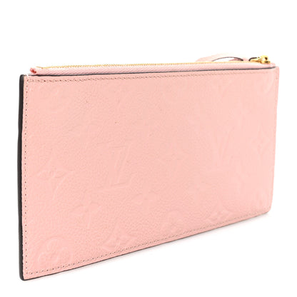Louis Vuitton Empreinte Felicie Chain Wallet Zippered Insert Rose Poudre 3 of 7