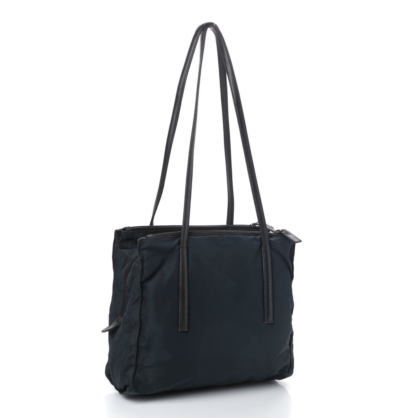 Tessuto Nylon Soft Calf Tote Baltico