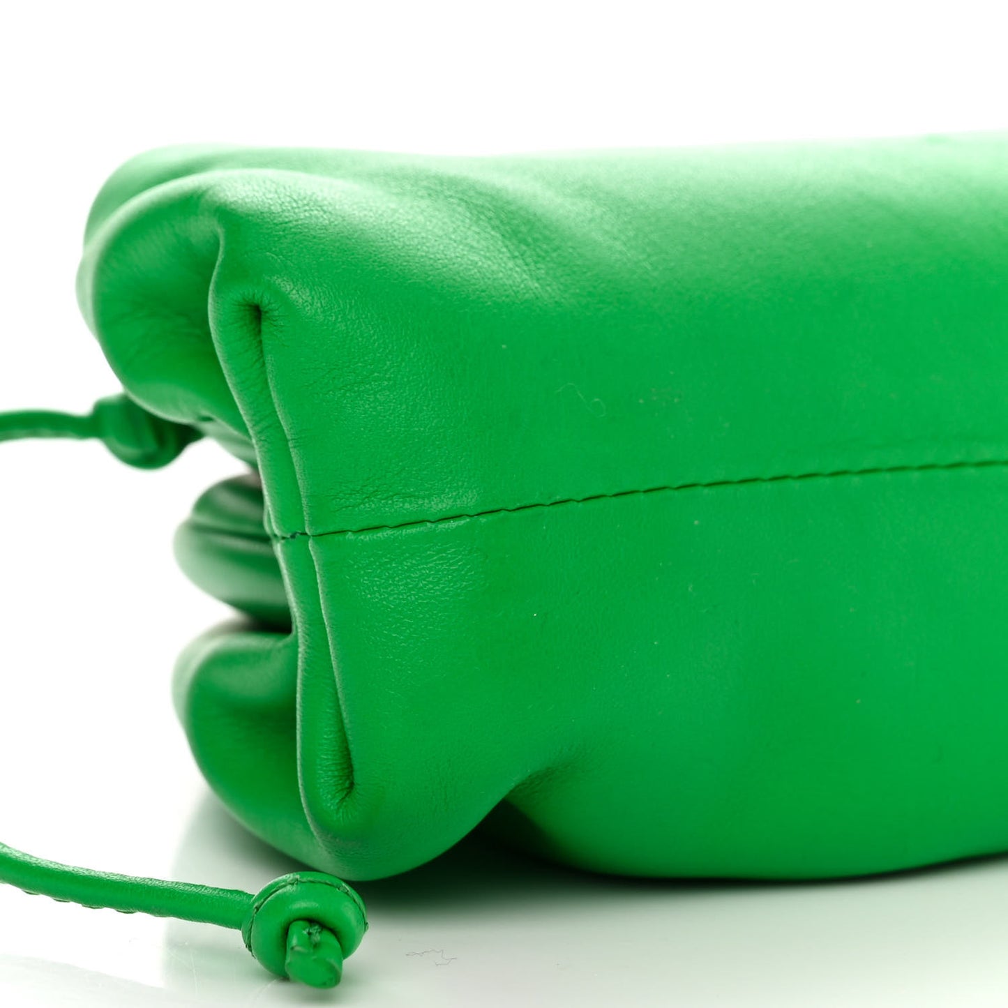 Butter Calfskin The Mini Pouch Parakeet