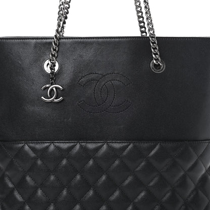 Chanel Caviar Quilted Urban Delight Tote Black 8 of 12