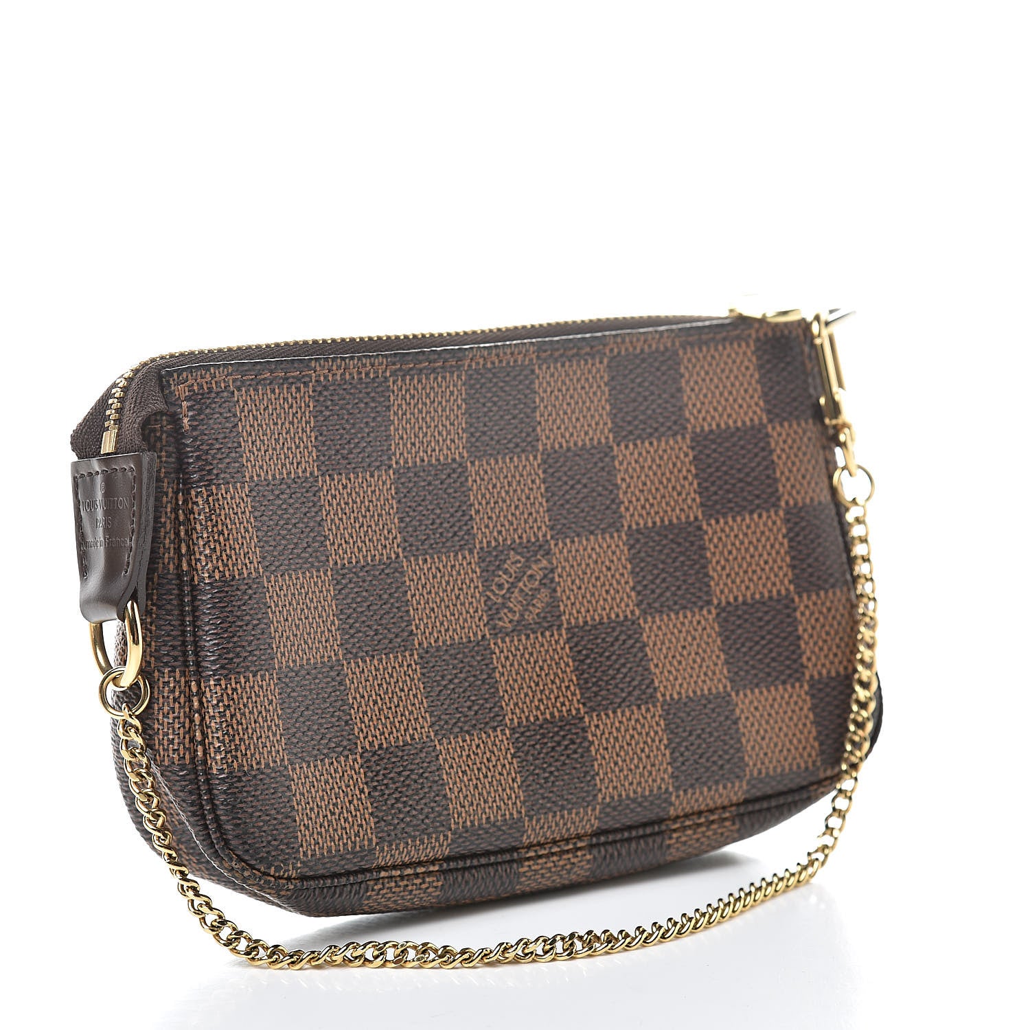 Louis Vuitton Damier Ebene Mini Pochette Accessories 3 of 8