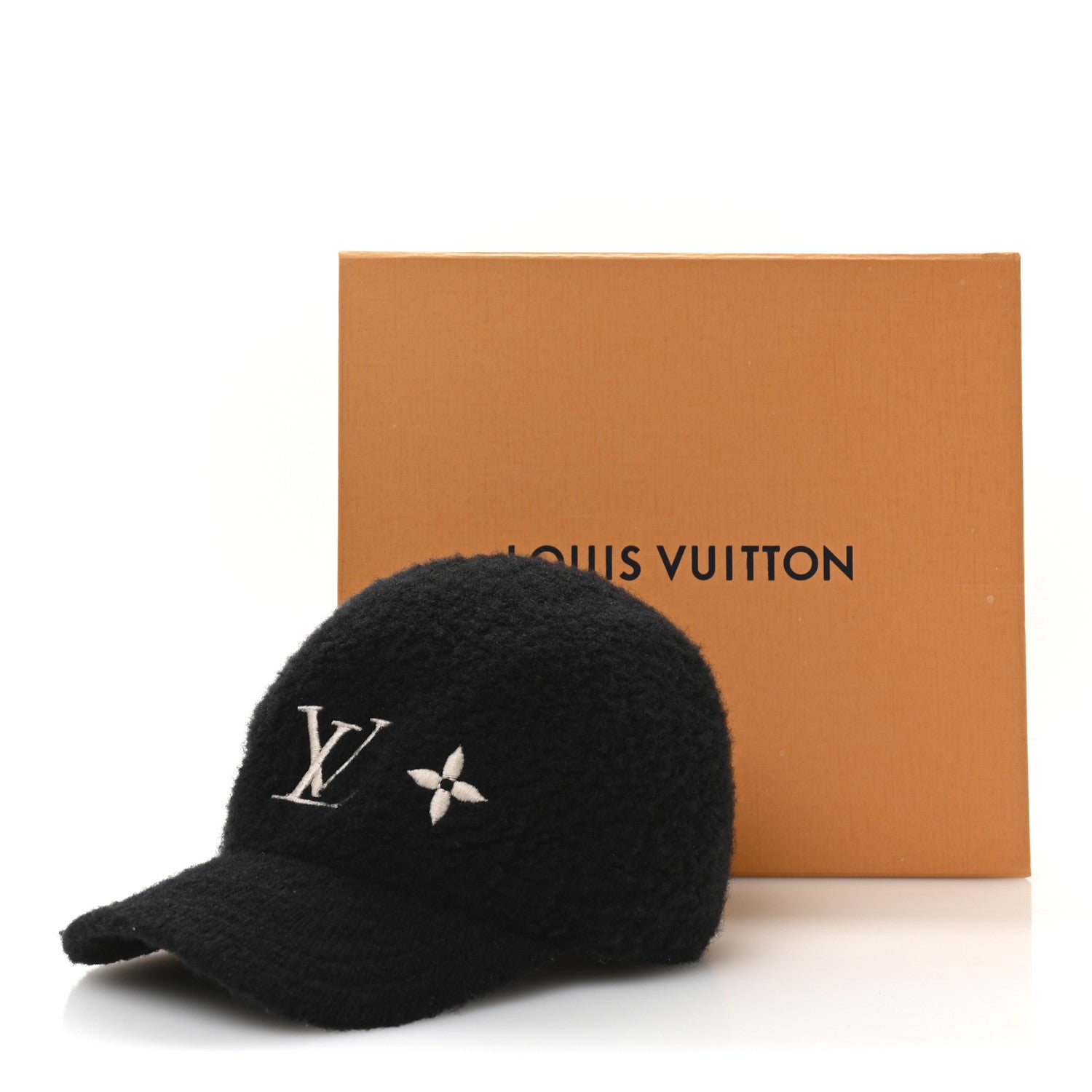 Louis Vuitton Wool Woolgram Cap L Black 10 of 10
