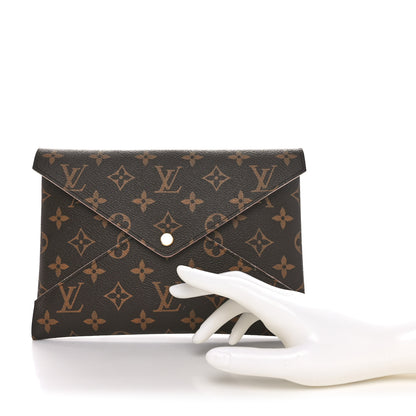 Louis Vuitton Monogram Large Kirigami Pochette Insert Rose Ballerine 2 of 9