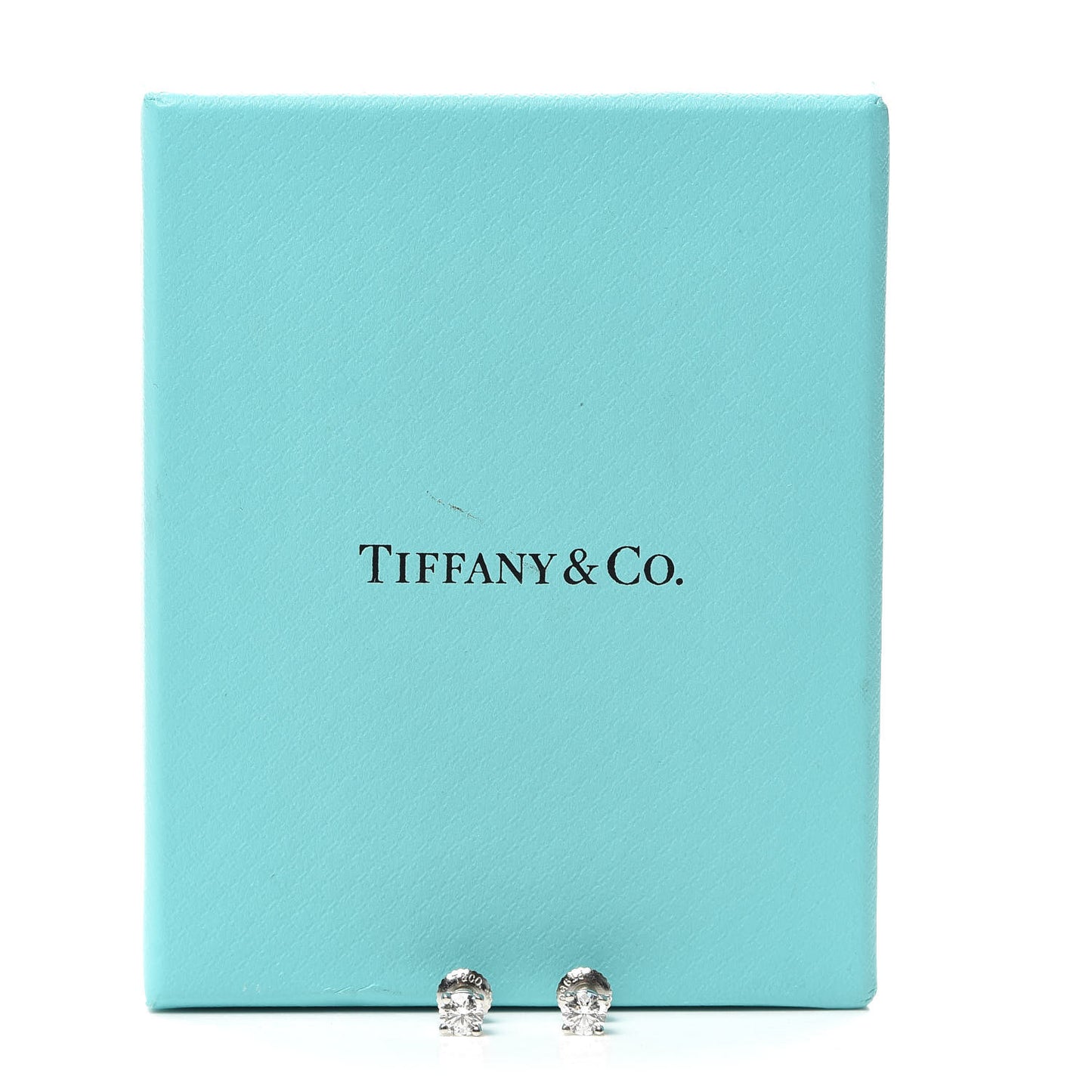 Platinum Diamond .60ctw Solitaire Earrings