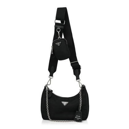 Prada Nylon Re-Edition 2005 Shoulder Bag Black 1 of 11