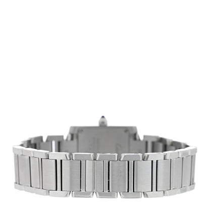 Cartier Stainless Steel 20mm Tank Francaise Quartz Watch 3 of 5