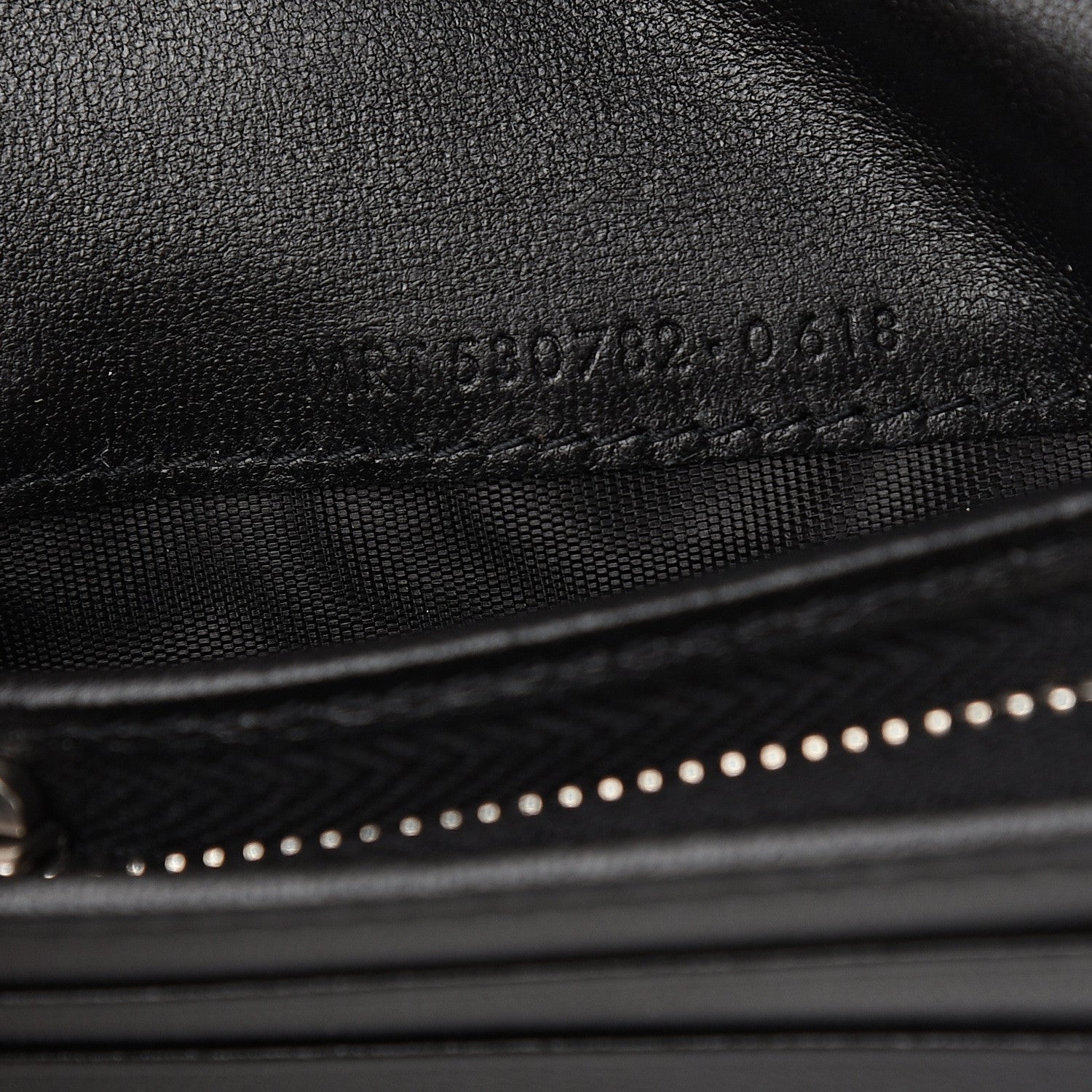 Saint Laurent Lambskin Y Quilted Monogram Loulou Flap Wallet Black 6 of 7