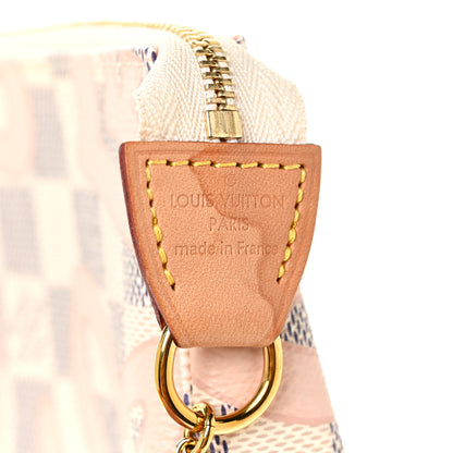 Louis Vuitton Damier Azur Tahitienne Mini Pochette Accessories 7 of 11