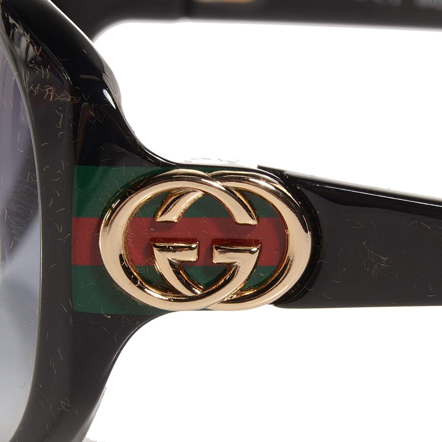 Gucci Web GG Sunglasses 3174/F/S Black 5 of 5