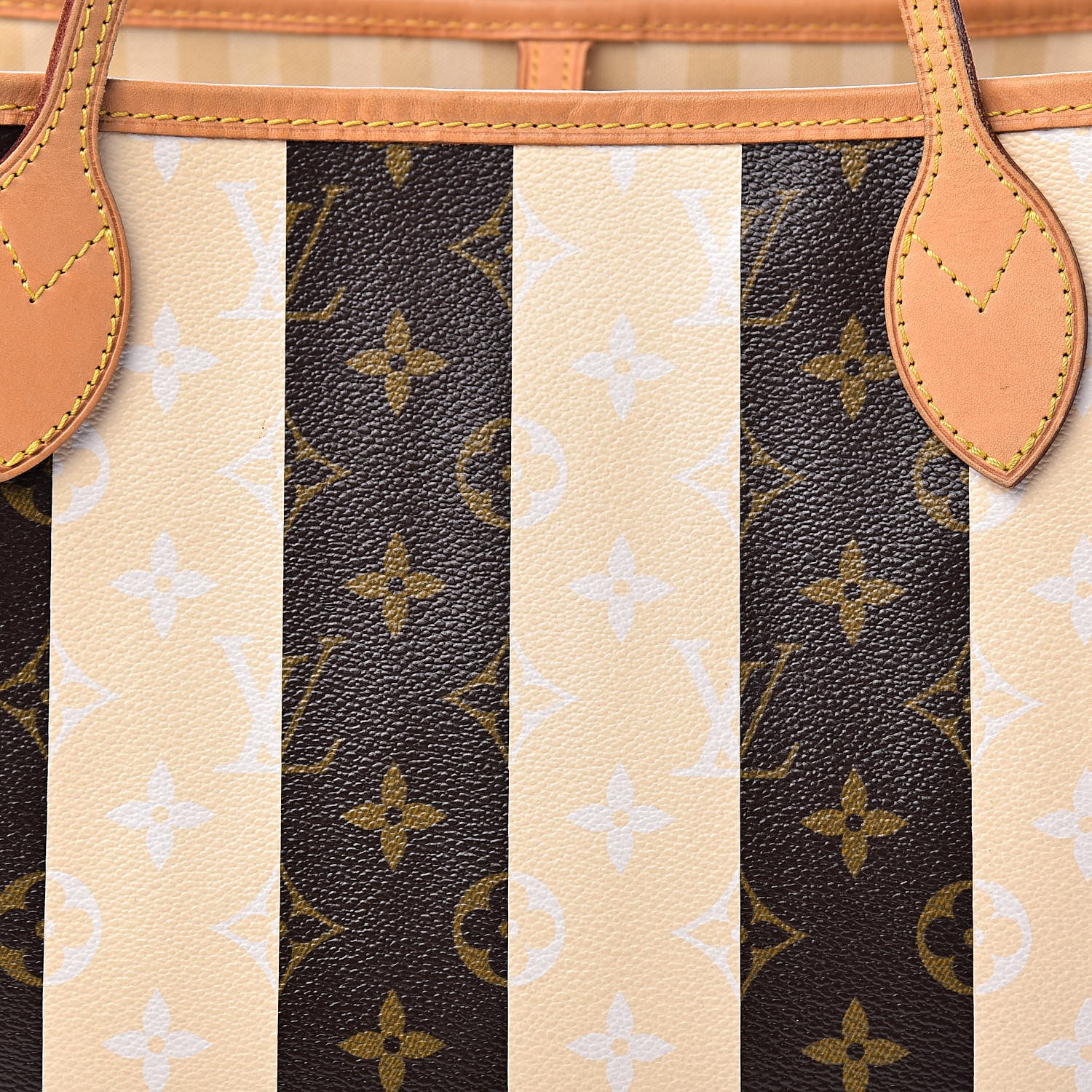 Louis Vuitton Monogram Rayures Neverfull MM 17 of 17