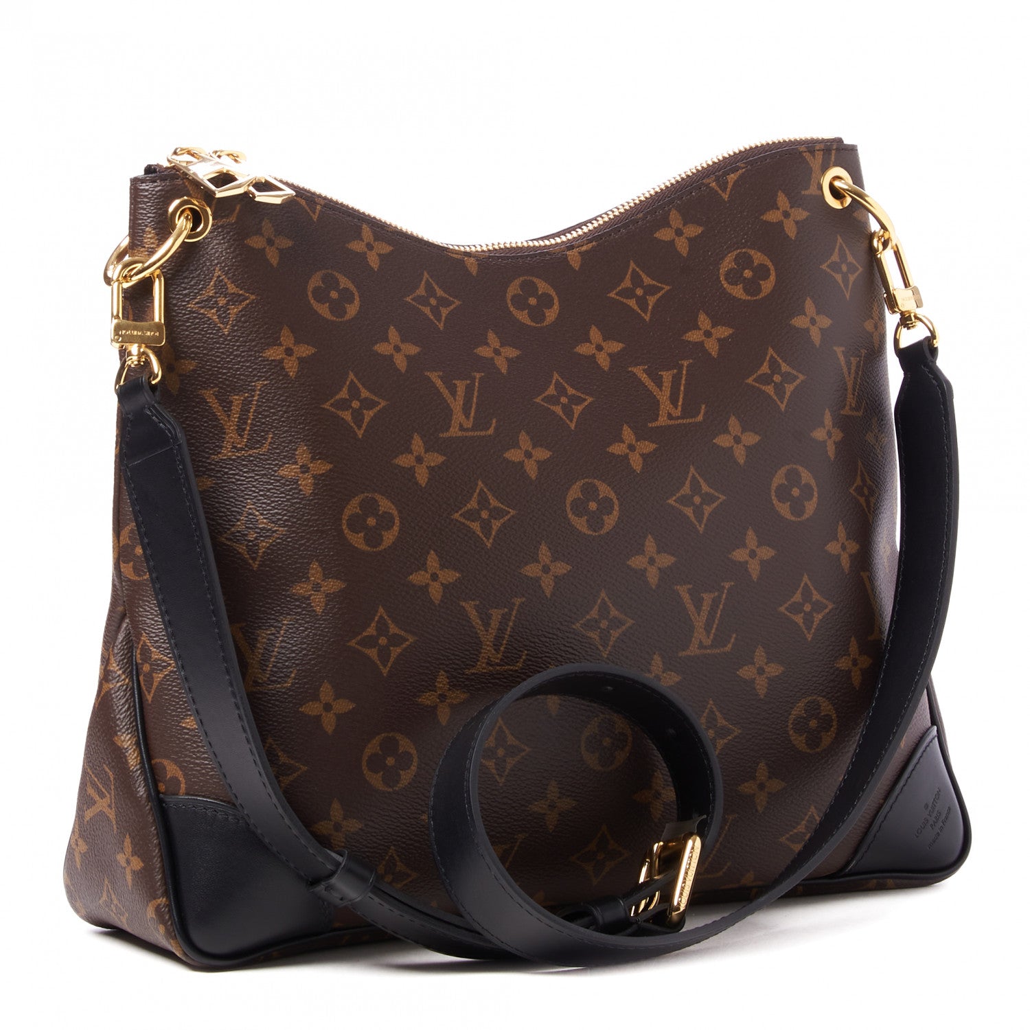 Louis Vuitton Monogram Odeon MM Black 3 of 8