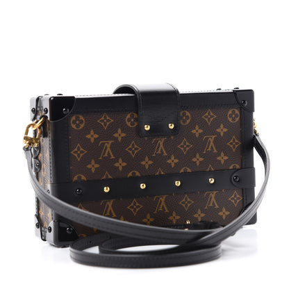 Louis Vuitton Monogram Petite Malle Black 3 of 11