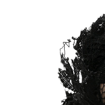 Alexander McQueen Lace Unicorn Knuckle Duster Box Clutch Black 9 of 10