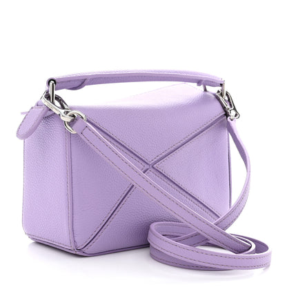 Loewe Calfskin Mini Puzzle Bag Light Mauve 3 of 11