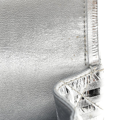Chanel Metallic Calfskin Striped 2.55 Reissue 227 Silver 11 of 12