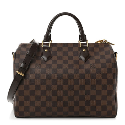 Louis Vuitton Damier Ebene Speedy Bandouliere 30 1 of 10