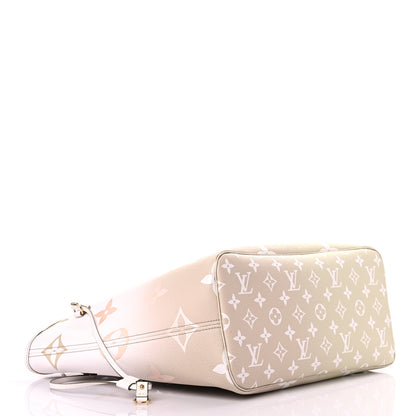 Louis Vuitton Monogram Giant Spring In The City Neverfull MM Sunset Kaki 5 of 9