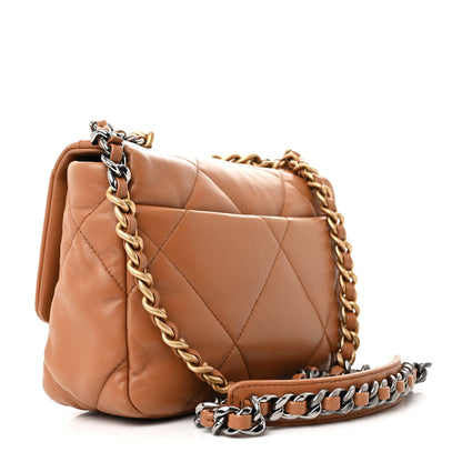 Chanel Lambskin Quilted Medium Chanel 19 Flap 3 of 13
