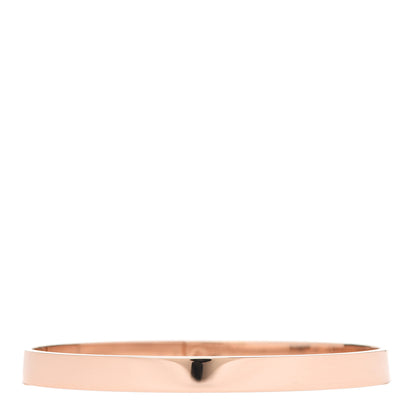Hermes 18K Rose Gold Diamond PM Kelly Pave Bracelet SH 3 of 6