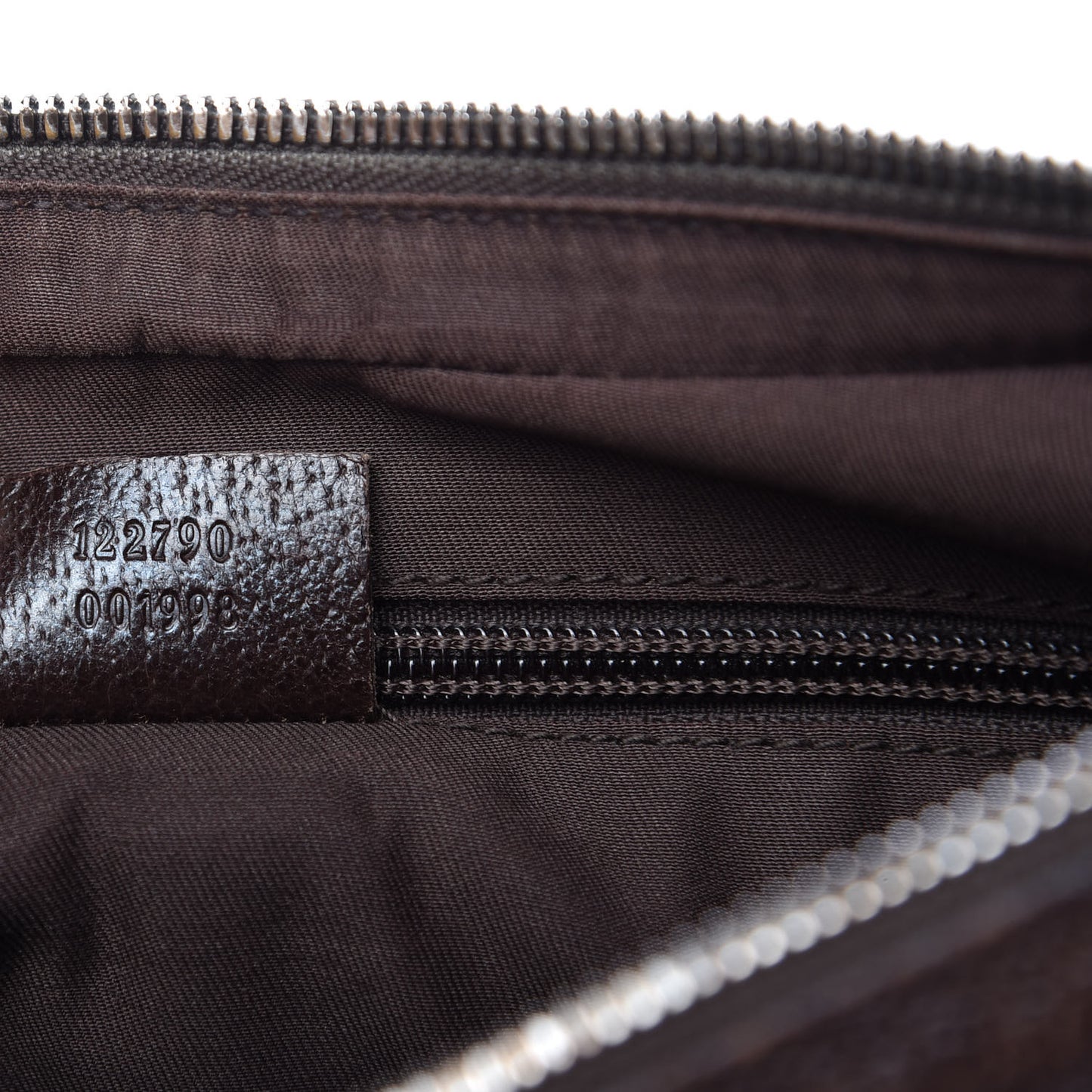 Monogram Medium Half Moon Hobo Dark Brown