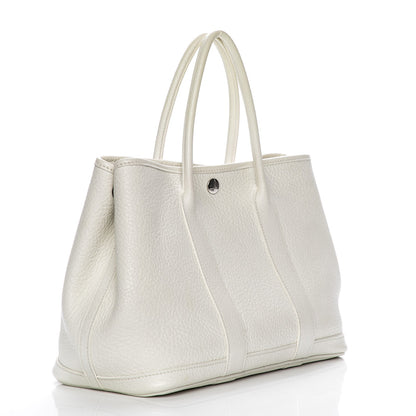 Hermes Negonda Garden Party Tote 30 TPM White 12 of 18