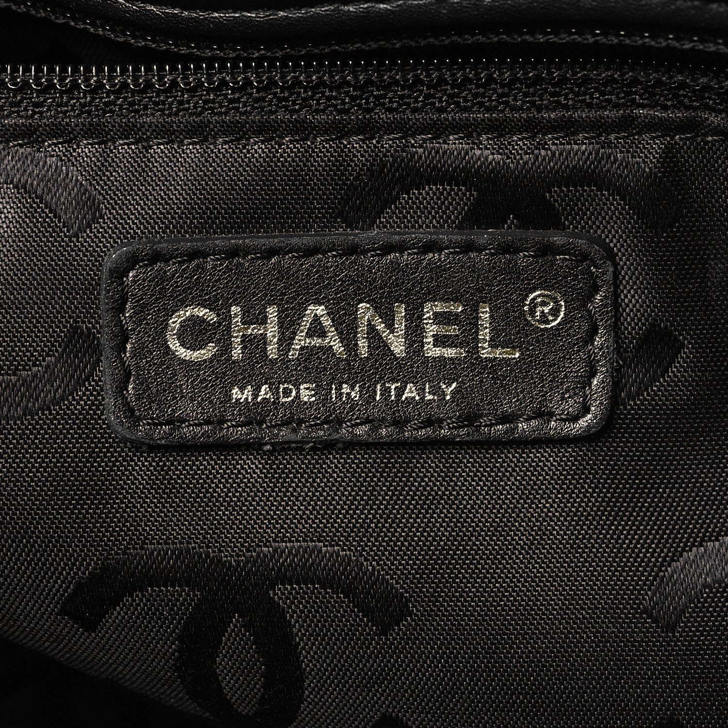 Chanel Calfskin Contrast Stitch Surpique Tote Black 6 of 12