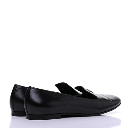 Chanel Lambskin CC Loafers 39 Black 4 of 19