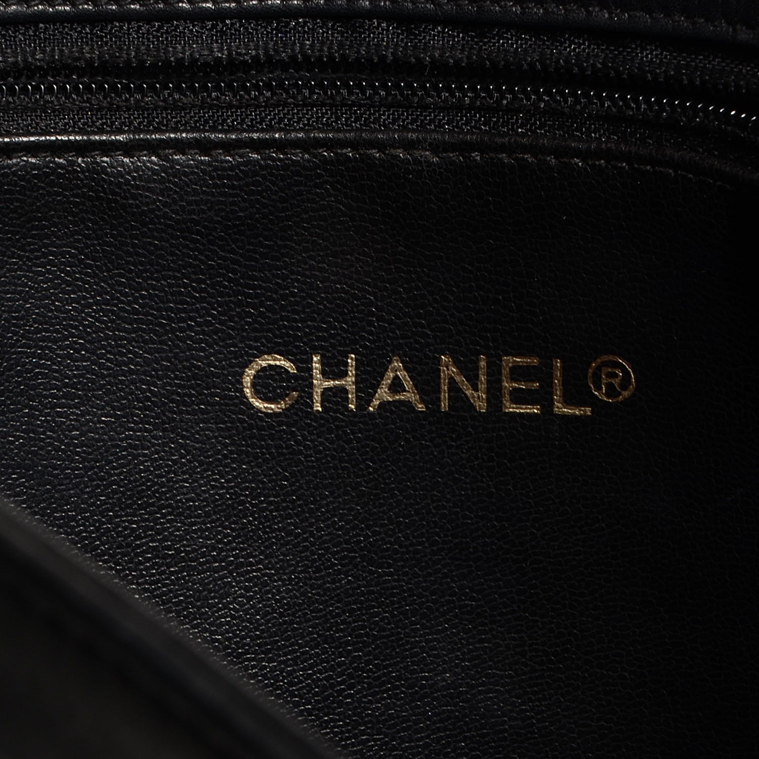 Chanel Lambskin Quilted Shoulder Bag Black 8 of 8