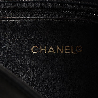 Chanel Lambskin Quilted Shoulder Bag Black 8 of 8
