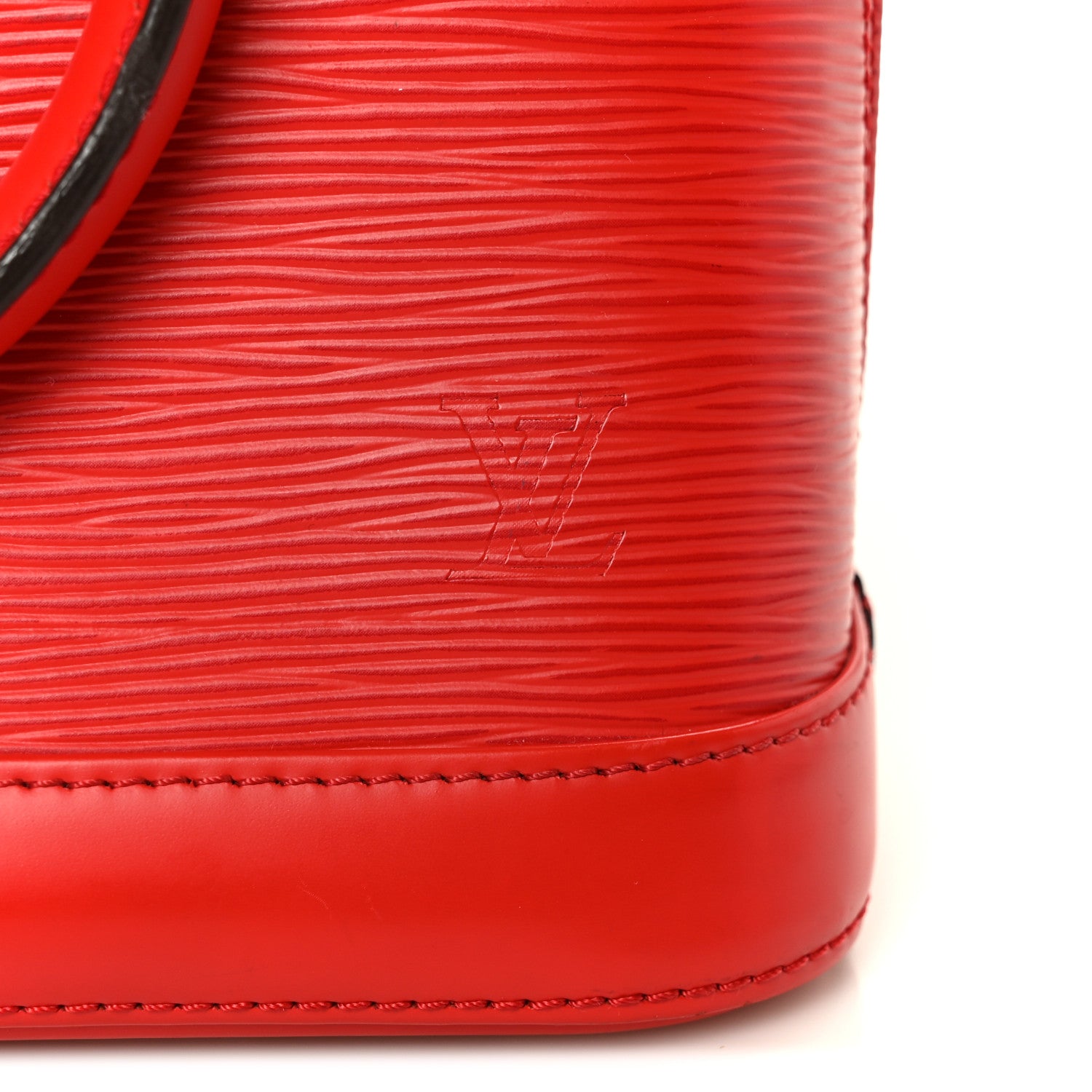 Louis Vuitton Epi Alma BB Carmine 9 of 12