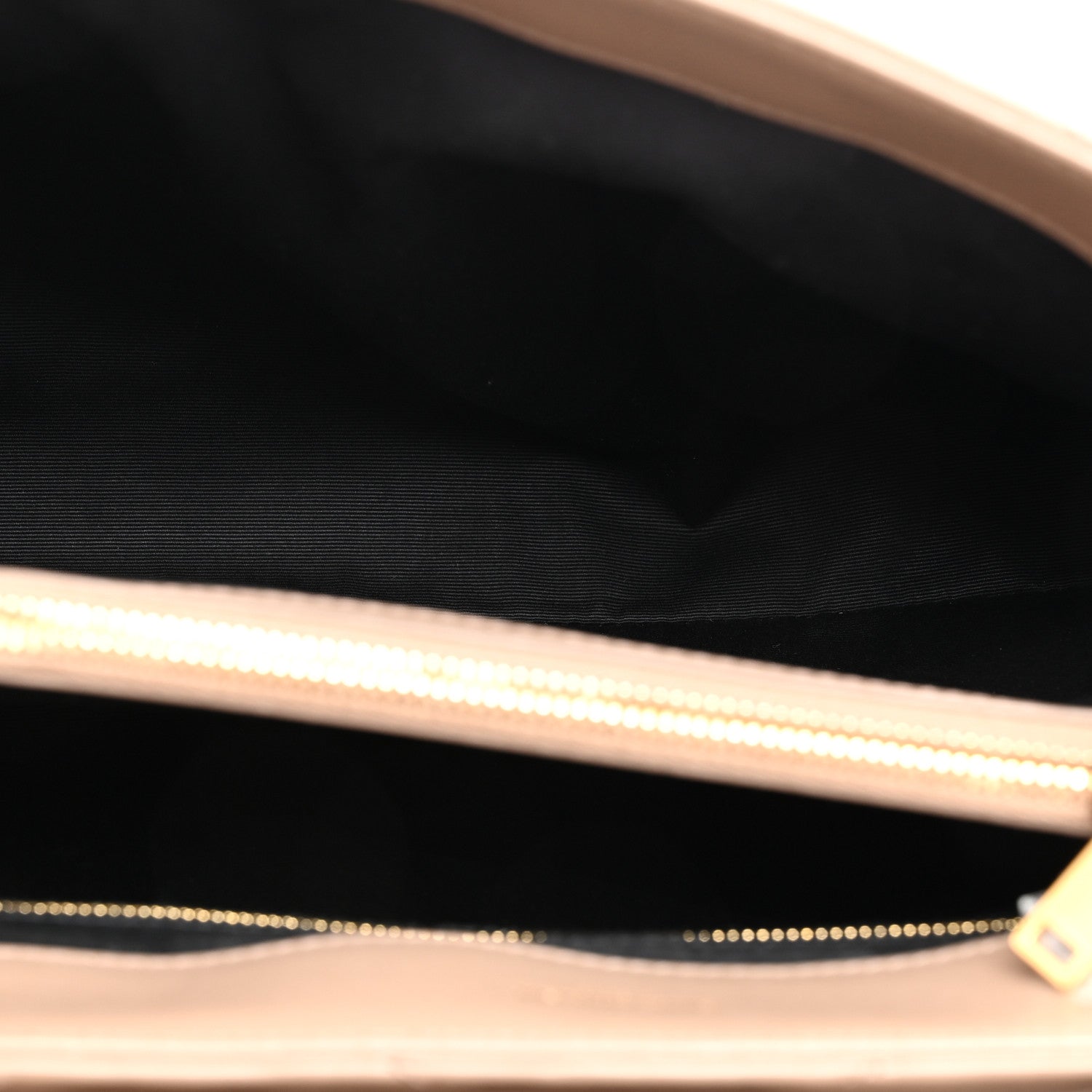 Saint Laurent Calfskin Y Quilted Monogram Medium Loulou Chain Satchel Dark Beige 5 of 11