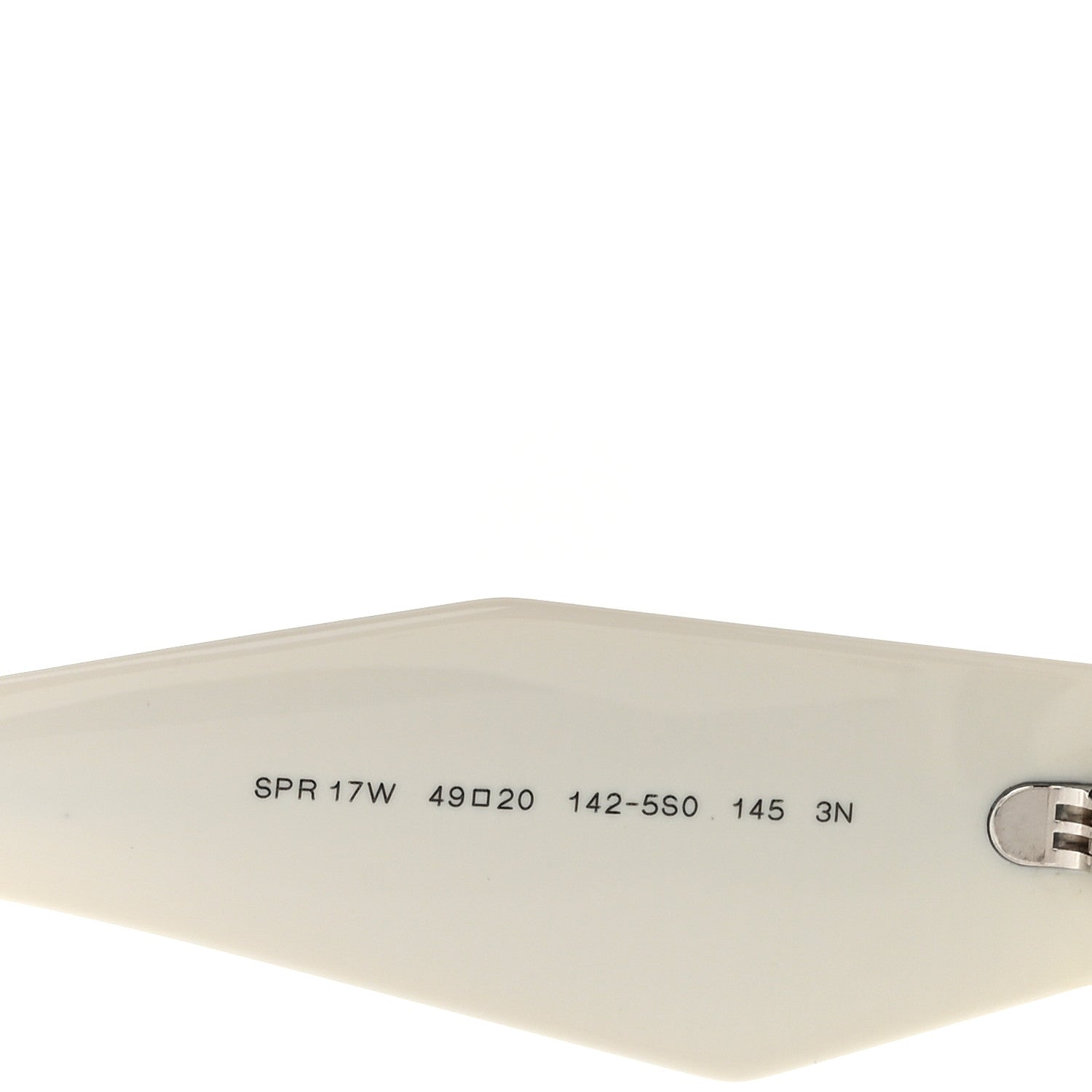 Prada Acetate Symbole Sunglasses SPR 17W White 6 of 7