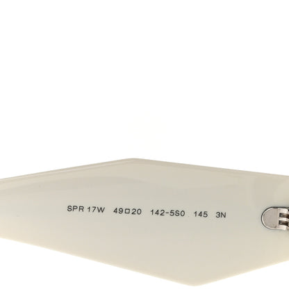 Prada Acetate Symbole Sunglasses SPR 17W White 6 of 7