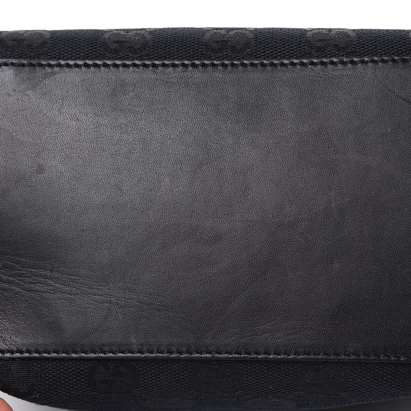 Monogram Shoulder Bag Black