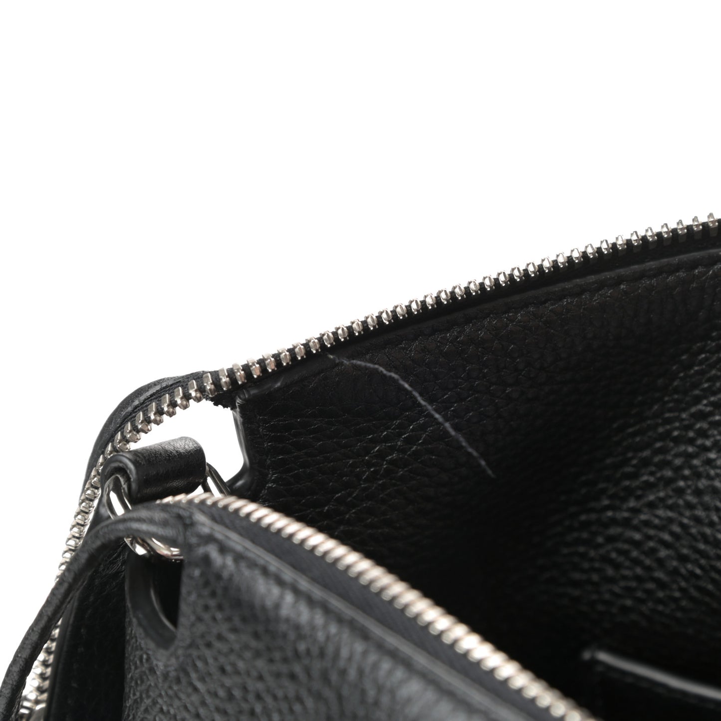 Vitello Daino Tote Black