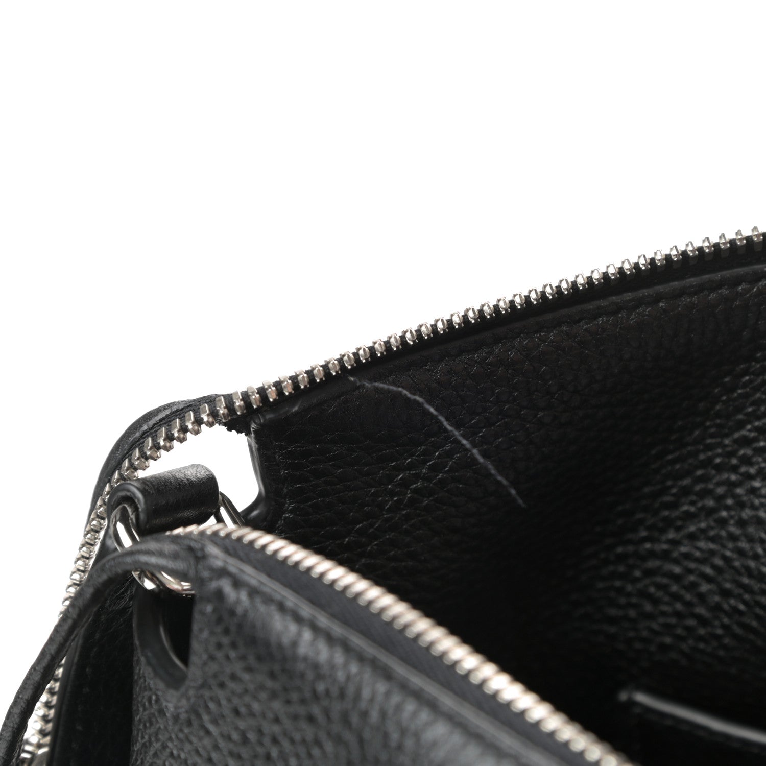 Prada Vitello Daino Tote Black 11 of 11
