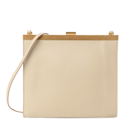 Celine Smooth Calfskin Mini Clasp Bag Beige 1 of 9