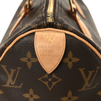 Louis Vuitton Monogram Speedy 25 6 of 9