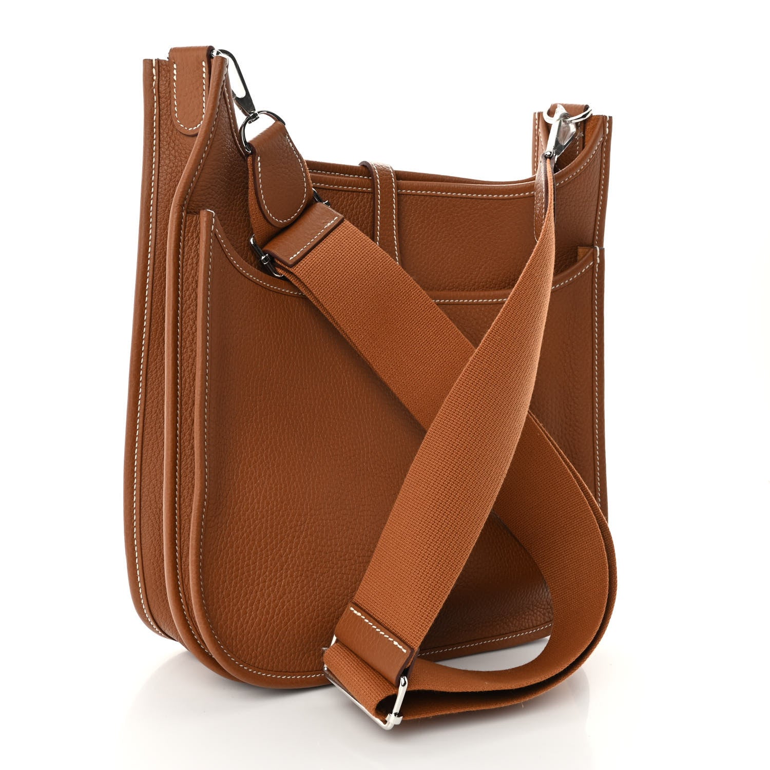 Hermes Taurillon Clemence Evelyne III PM Gold 3 of 10
