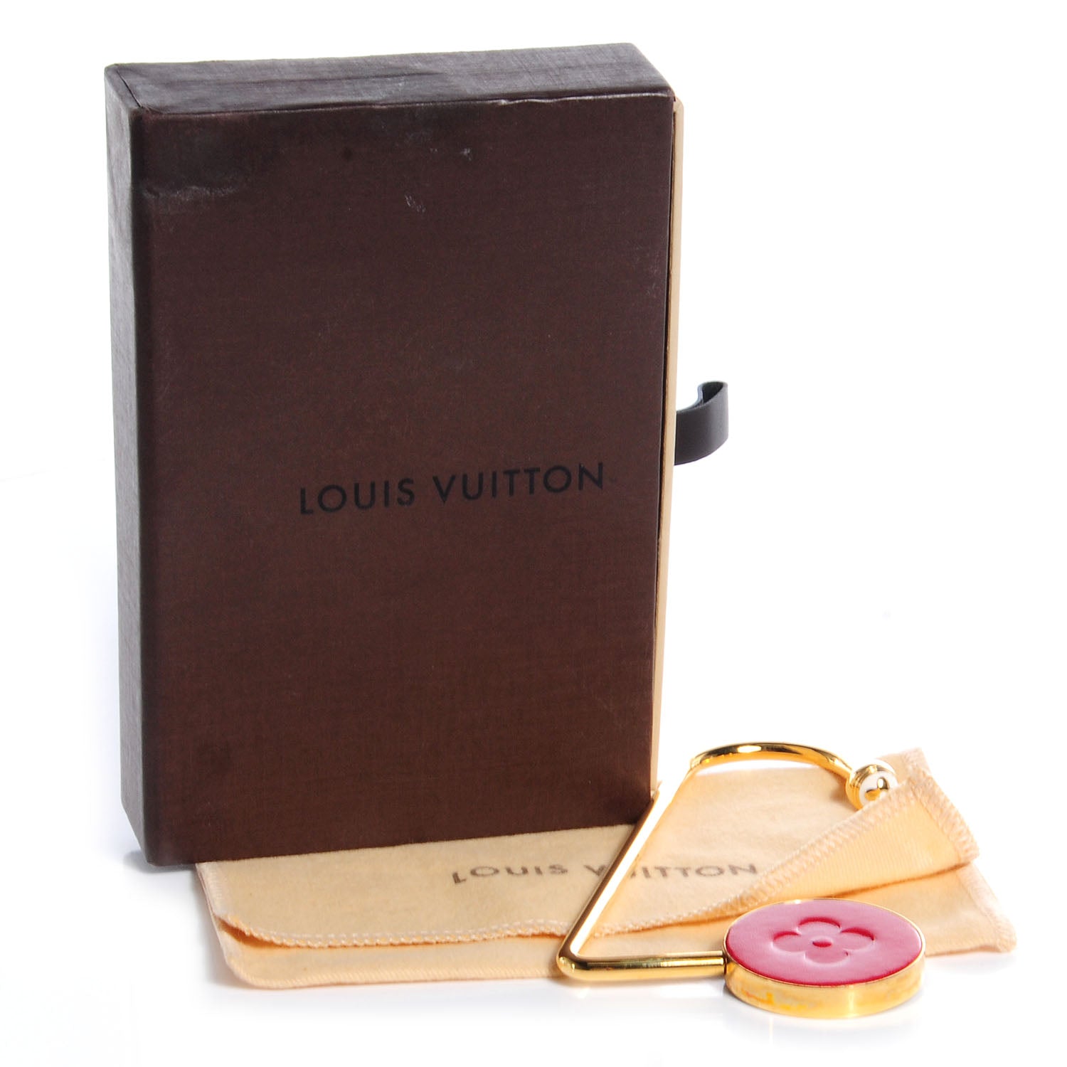 Louis Vuitton Purse Hook Red Gold VIP 6 of 6