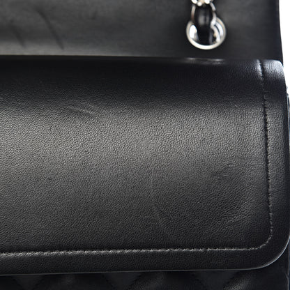 Chanel Lambskin Quilted Jumbo Double Flap Black 13 of 20