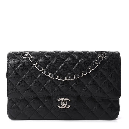 Chanel Caviar Quilted Medium Double Flap Black 1 of 11