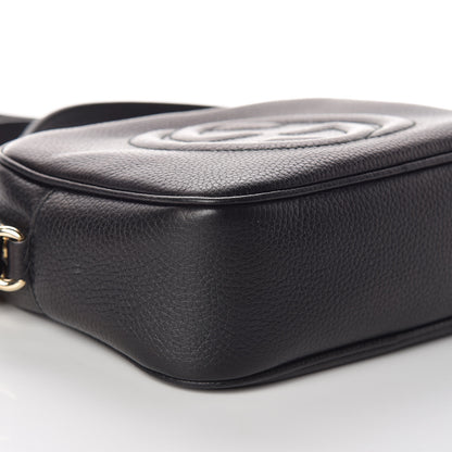 Gucci Pebbled Calfskin Small Soho Disco Bag Black 8 of 10