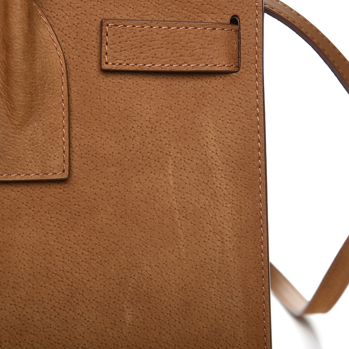 Nubuck Small Sac de Jour Tan