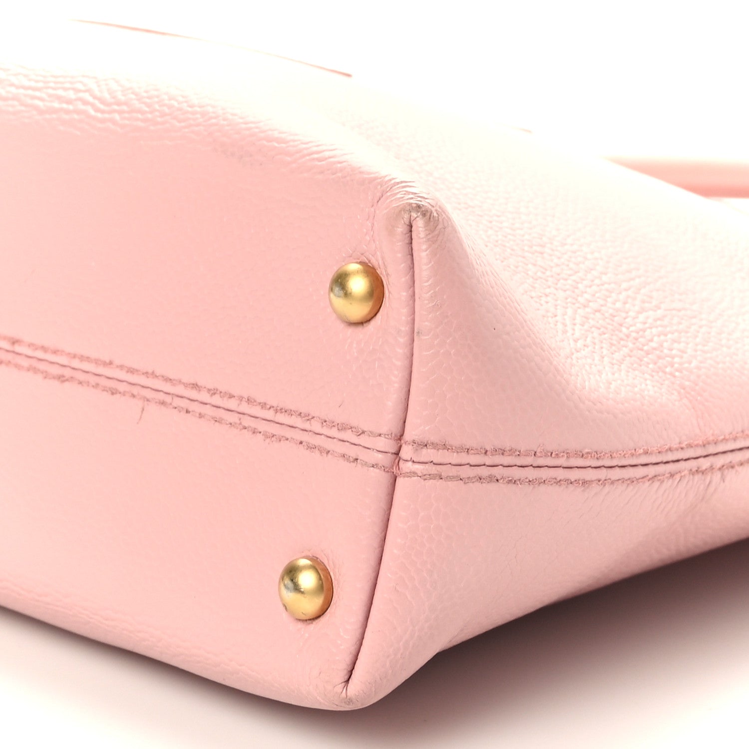 Chanel Caviar CC Tote Pink 9 of 10
