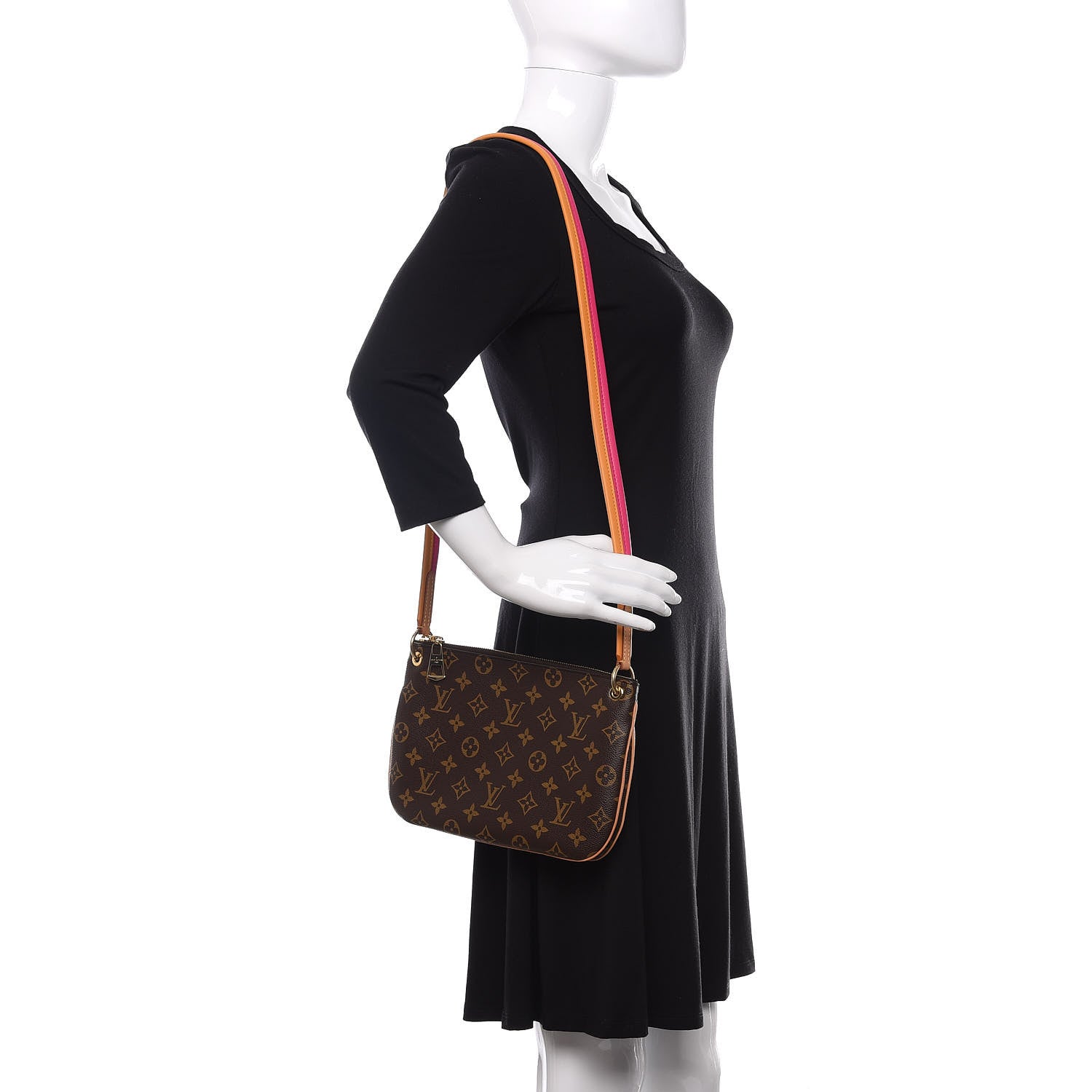 Louis Vuitton Monogram Lorette Hot Pink 2 of 9