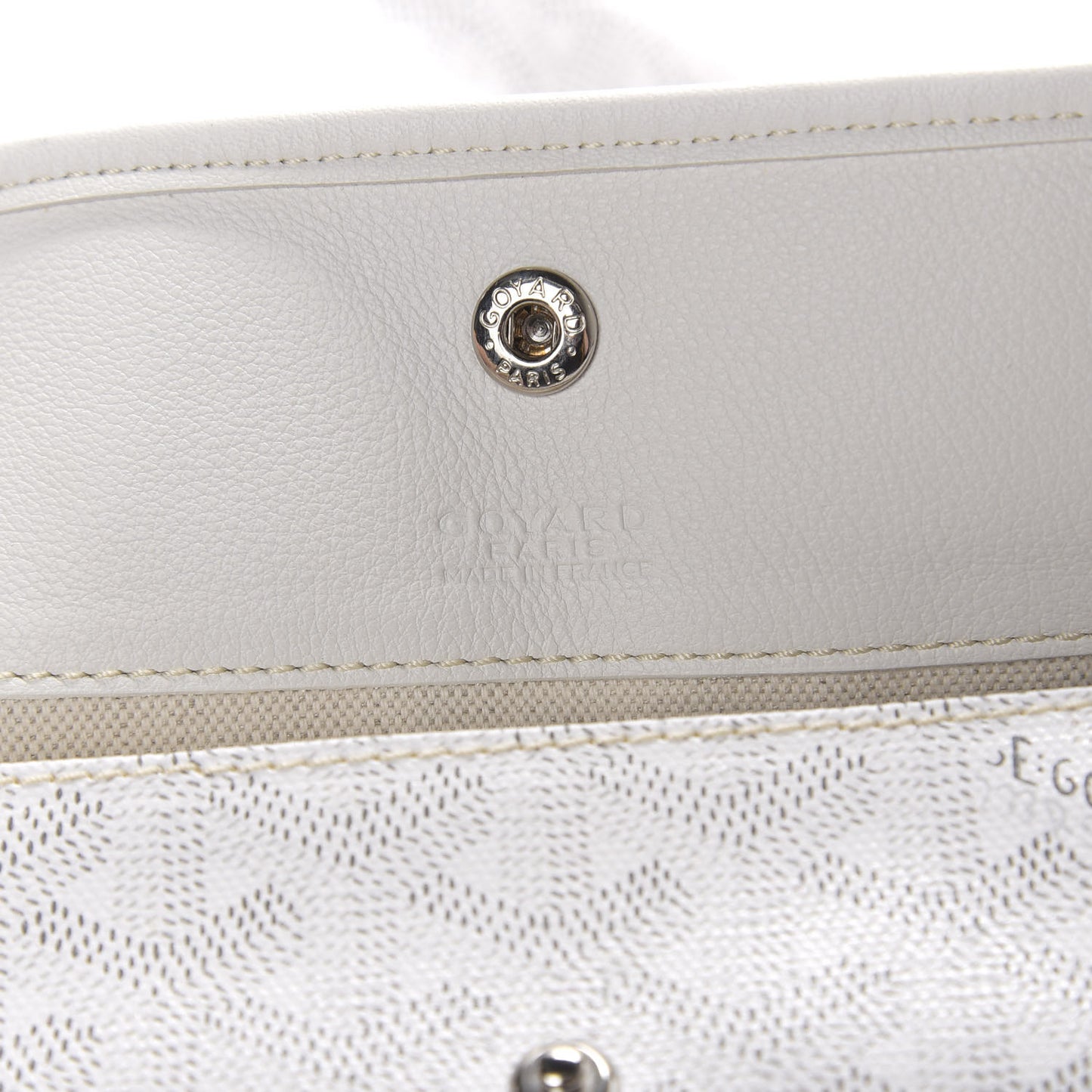 Goyardine Saint Louis GM White