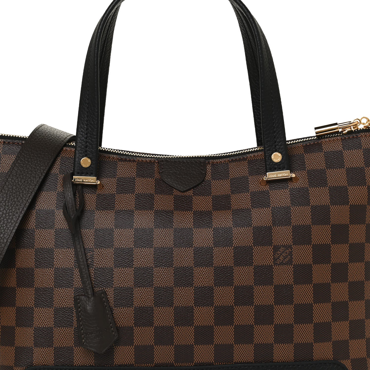 Louis Vuitton Damier Ebene Hyde Park Black 9 of 13