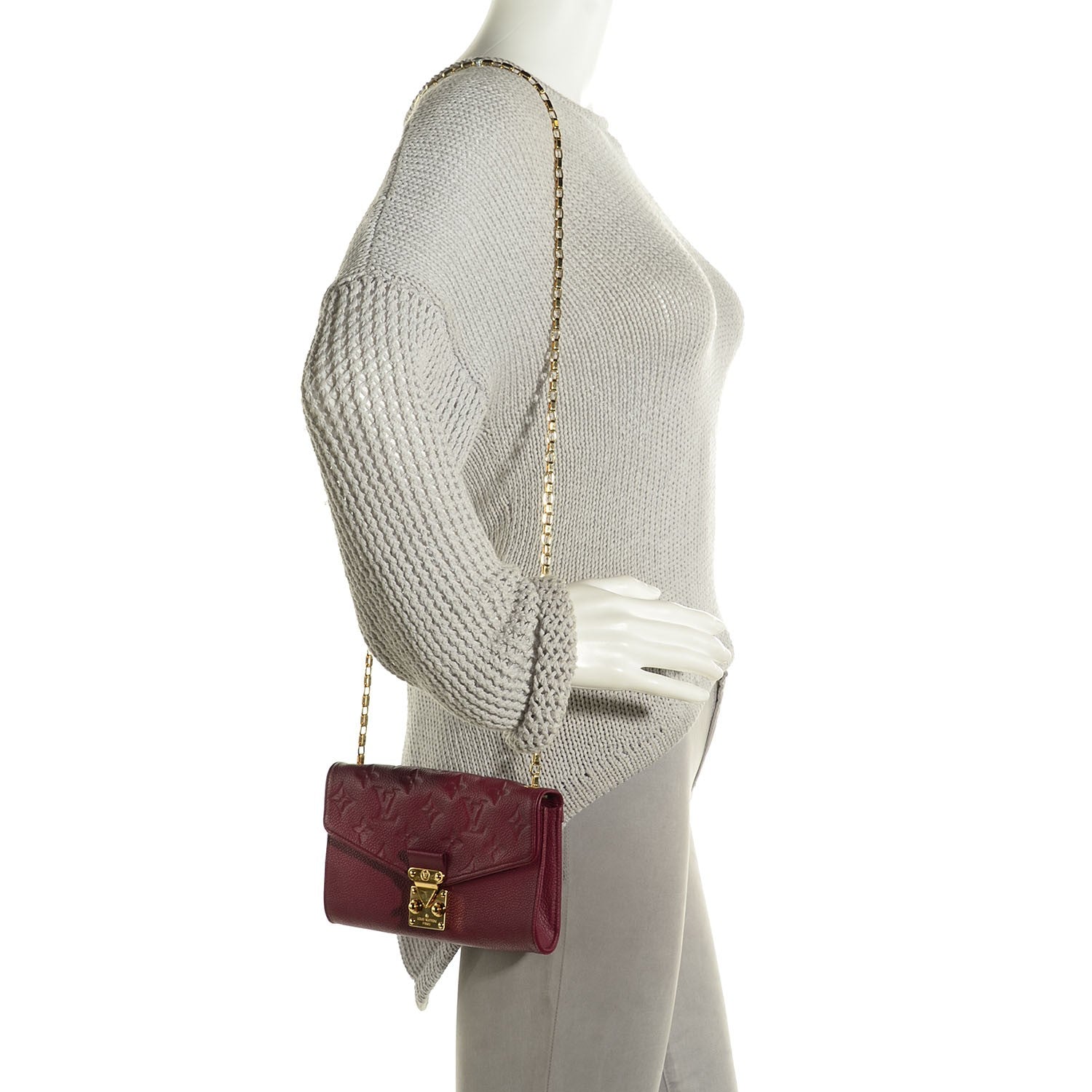 Louis Vuitton Empreinte Pochette Saint Germain Aurore 2 of 8